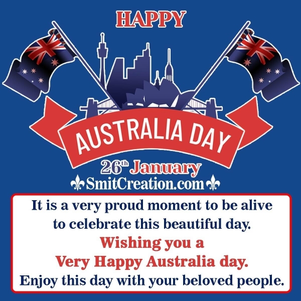 Australia Day Messages for Friends and Family