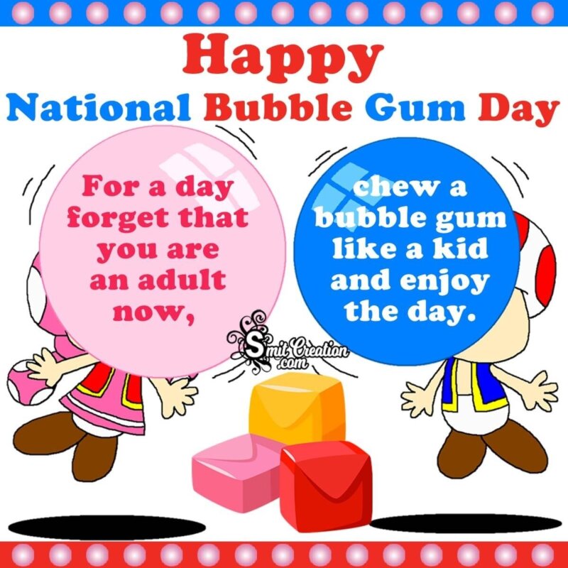 National Bubble Gum Day Images