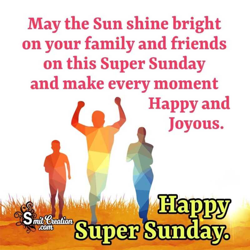 Blessed Super Sunday Greetings Messages - SmitCreation.com