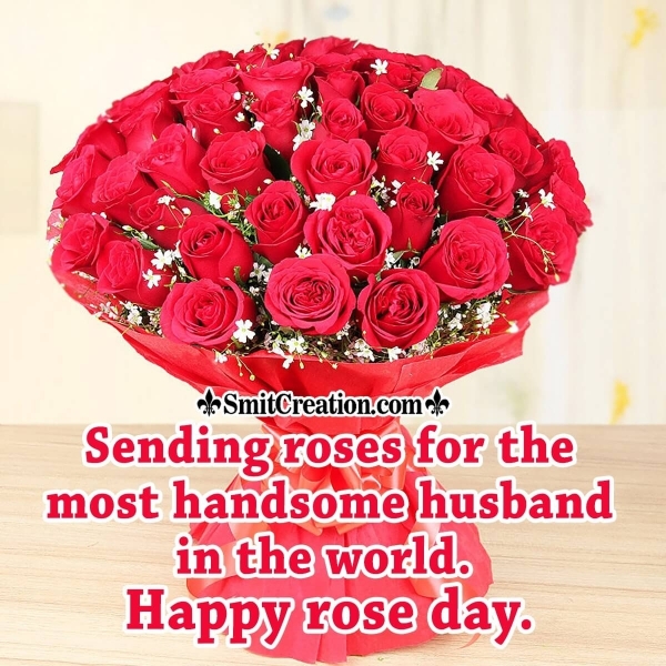 Happy Rose Day, Dear Husband