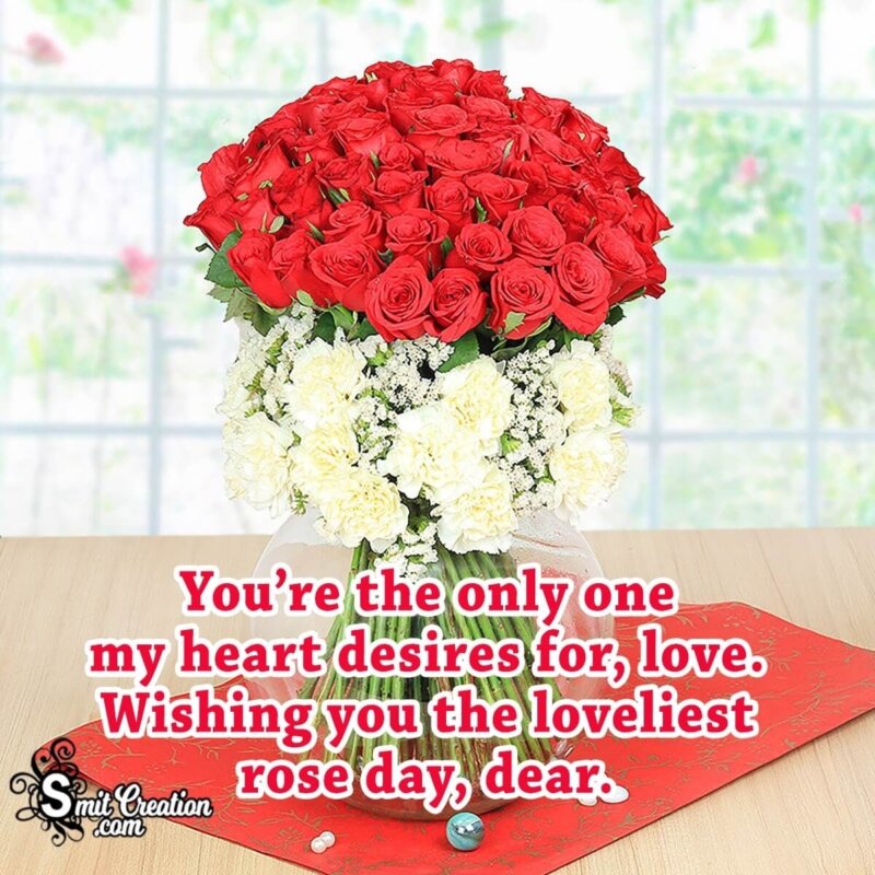 Happy Rose Day Wishes for Girlfriend - SmitCreation.com