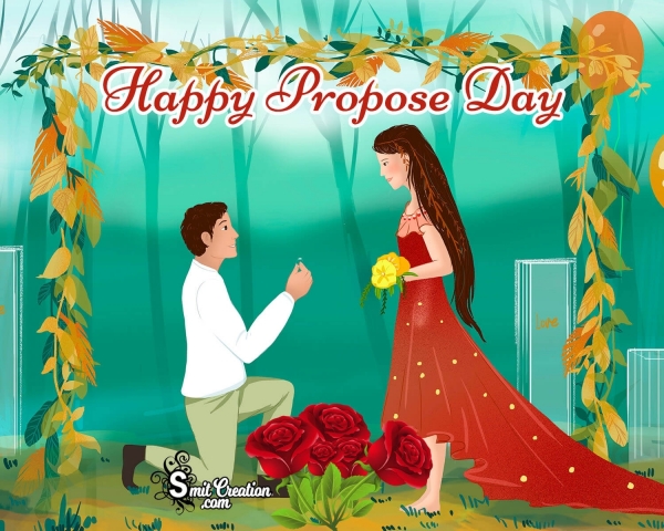 Happy Propose Day Card