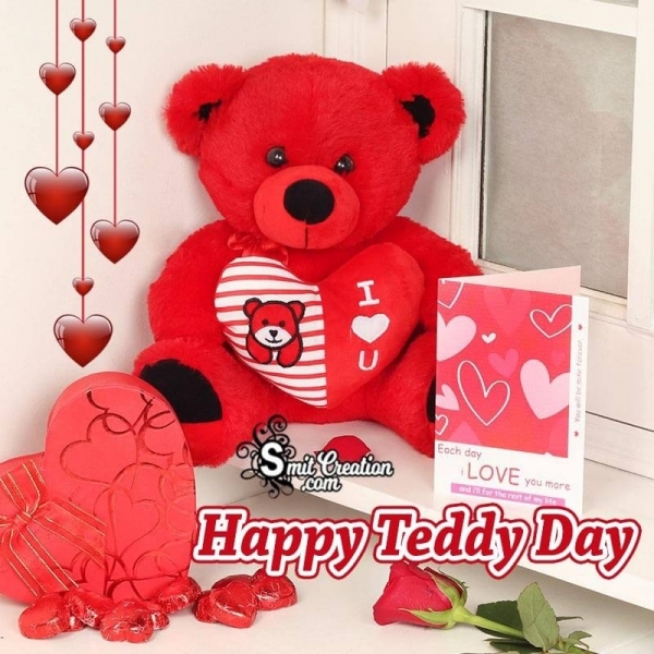 Happy Teddy Day Card