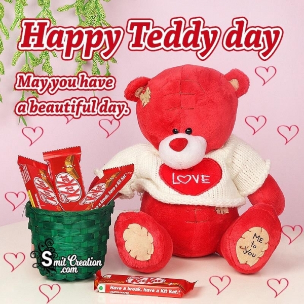 Happy Teddy Day Beautiful Picture