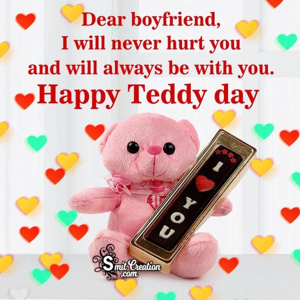 Happy Teddy Day Wish For Boyfriend