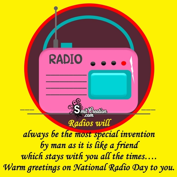 Happy World Radio Day Greeting