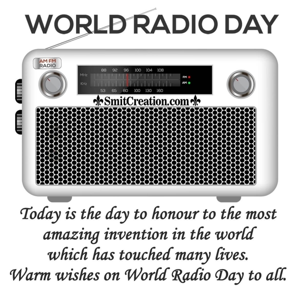 Warm Wishes on World Radio Day