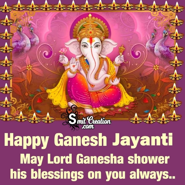 Happy Ganesh Jayanti Blessings