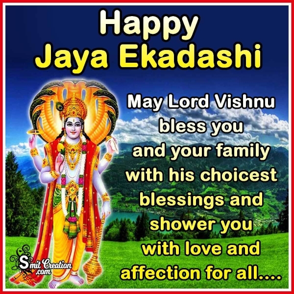 Happy Jaya Ekadashi Blessings