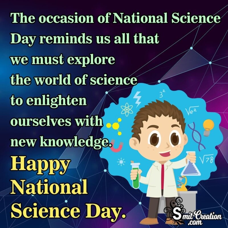 20+ National Science Day Pictures and Graphics for different festivals