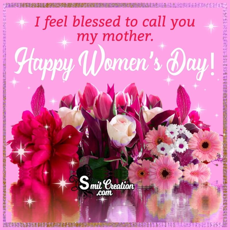 Happy Women's Day Mom - SmitCreation.com