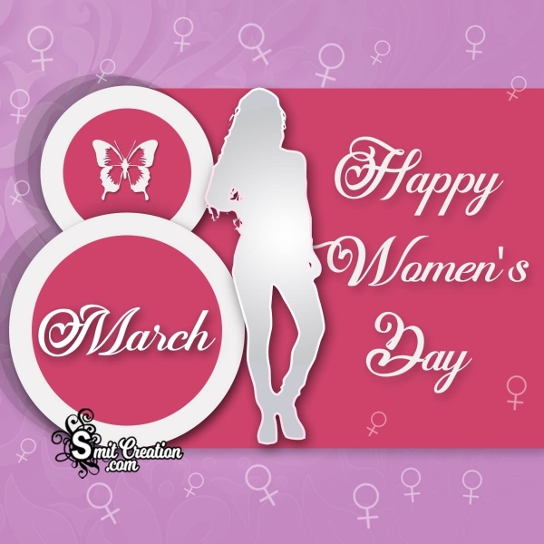 8 March Happy Women's Day Image