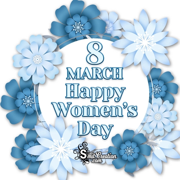 8 March Women’s Day Floral Image