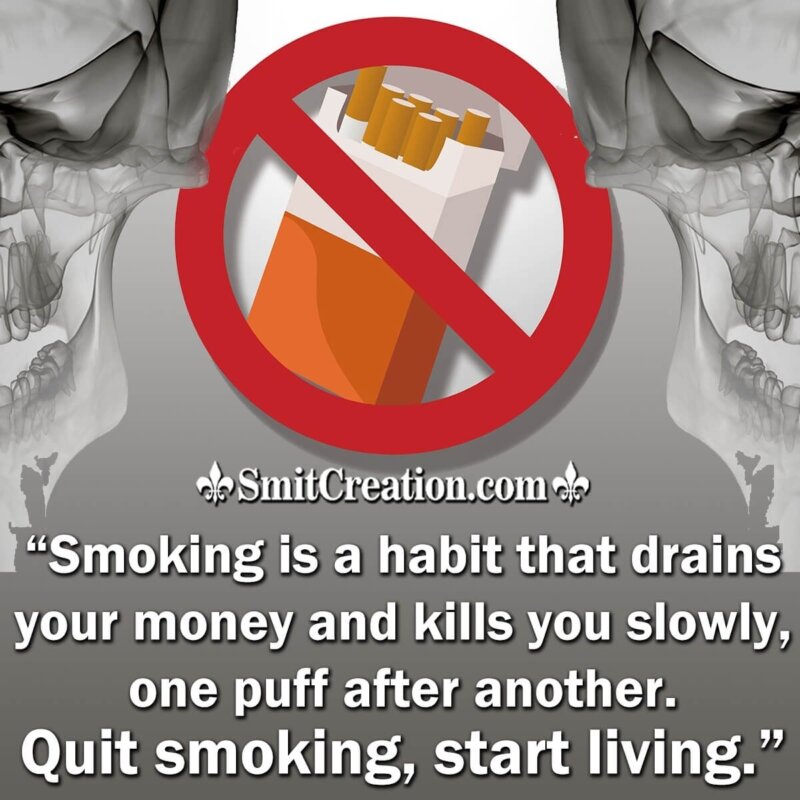 Inspiring Quotes to Quit Smoking - SmitCreation.com