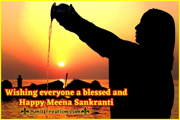 Happy Meena Sankranti Blessings