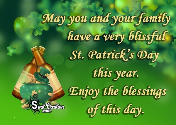 St Patrick’s Day Wishes for Friends & Family