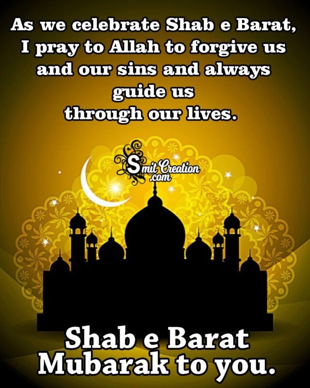 Shab e Barat Mubarak to you - SmitCreation.com