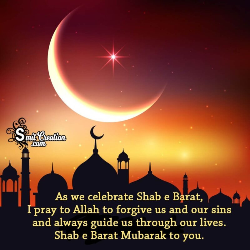Shab e Barat Mubarak Messages - SmitCreation.com
