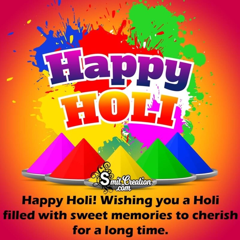 Happy Holi Wishes - SmitCreation.com