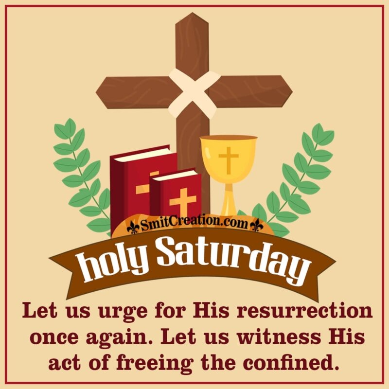 Holy Saturday Quote Image - SmitCreation.com