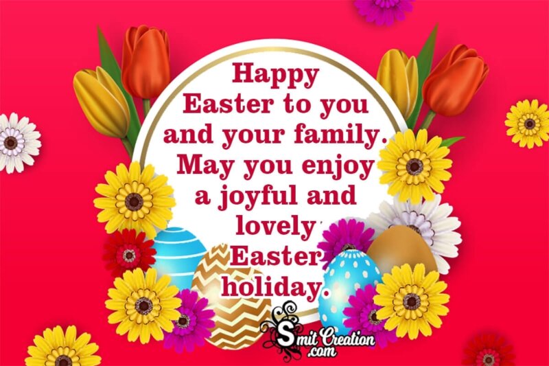 Happy Easter Wishes - SmitCreation.com