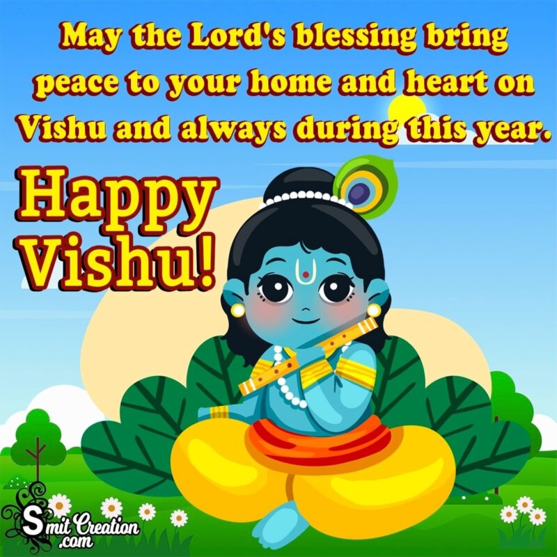 Happy Vishu Wishes, Messages, Quotes Images 
