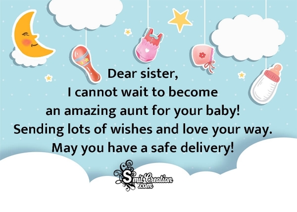 Baby Shower Wishes To Sister