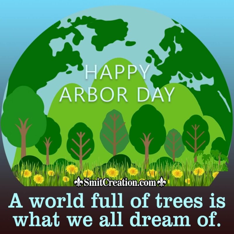 Happy Arbor Day Slogans  SmitCreation.com