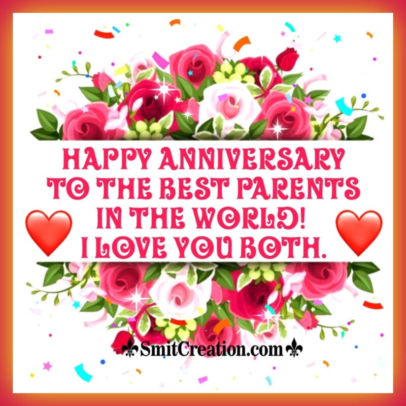 Anniversary Wishes For Parents - SmitCreation.com