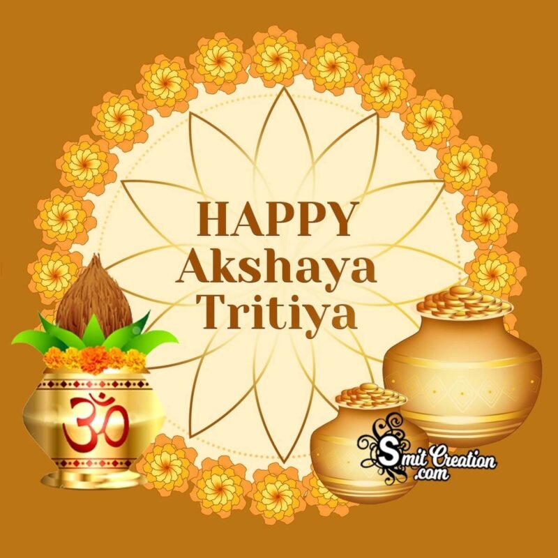 Happy Akshaya Tritiya Image - SmitCreation.com