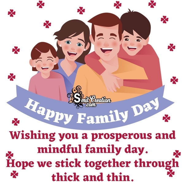 Happy Family Day Wish Greetings