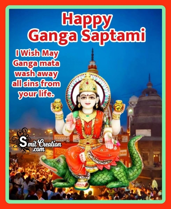 Happy Ganga Saptami Wish Image