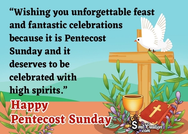 Happy Pentecost Wishes Messages