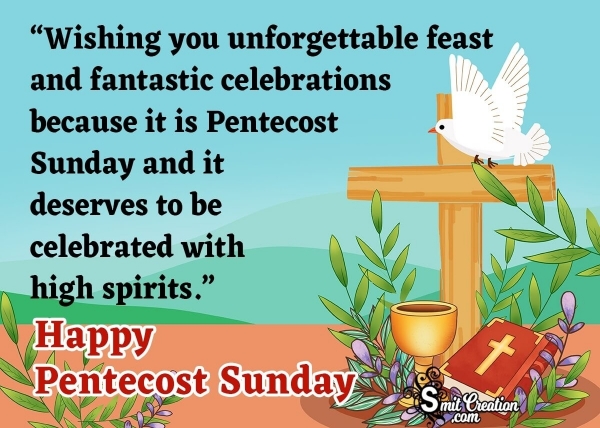 Happy Pentecost Wishes Messages