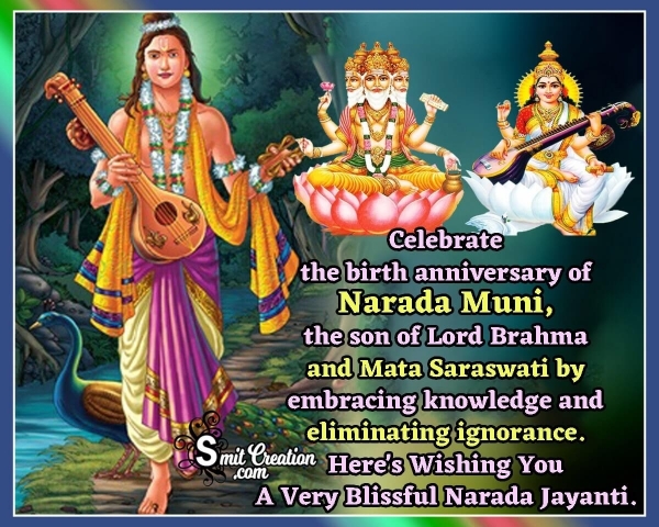 Wishing A Very Blissful Narada Jayanti