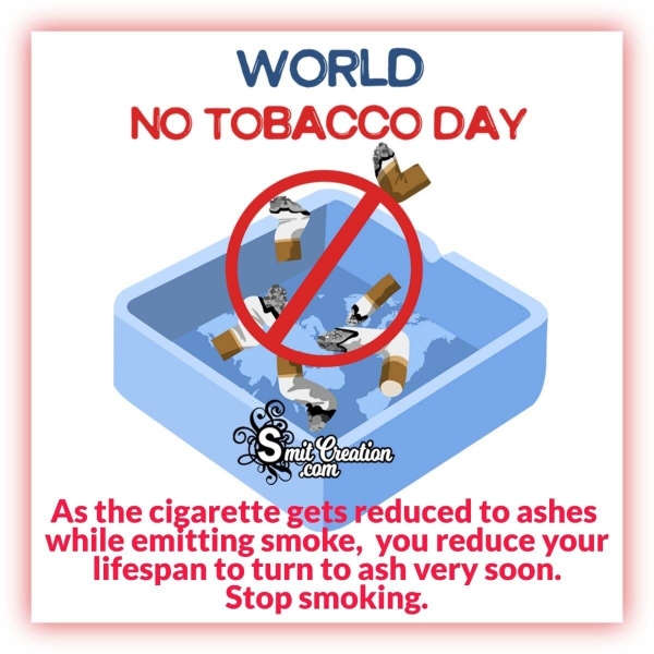 World No Tobacco Day Message Image