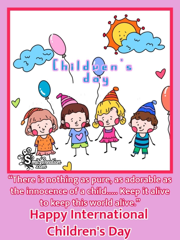 International Children's Day Poster