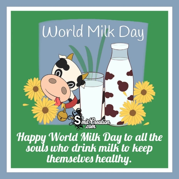 Happy World Milk Day Image