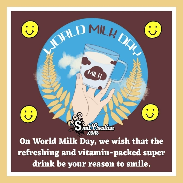 Happy World Milk Day Wish