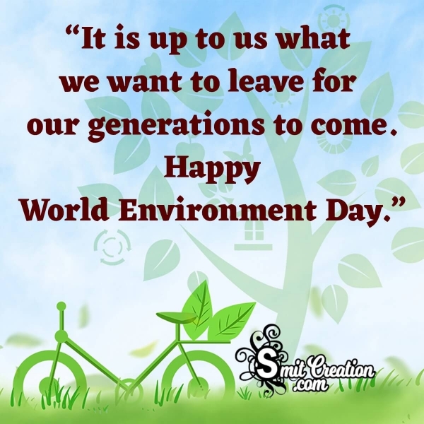 World Environment Day Whatsapp Messages