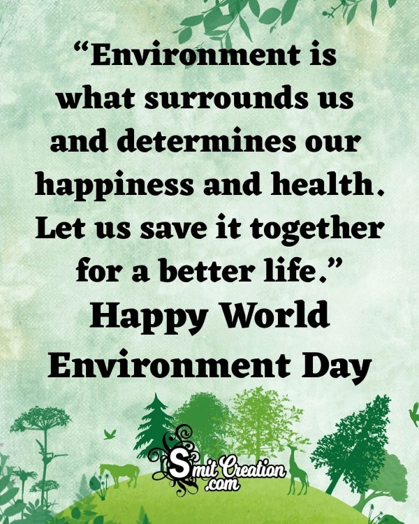 World Environment Day Status for Whatsapp