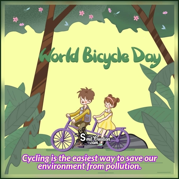 World Bicycle Day Picture