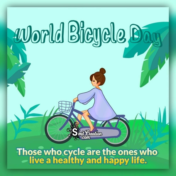 World Bicycle Day Slogan