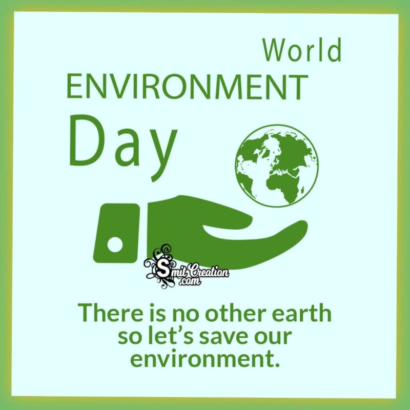 World Environment Day Image - SmitCreation.com