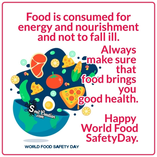 Happy World Food Safety Day Image