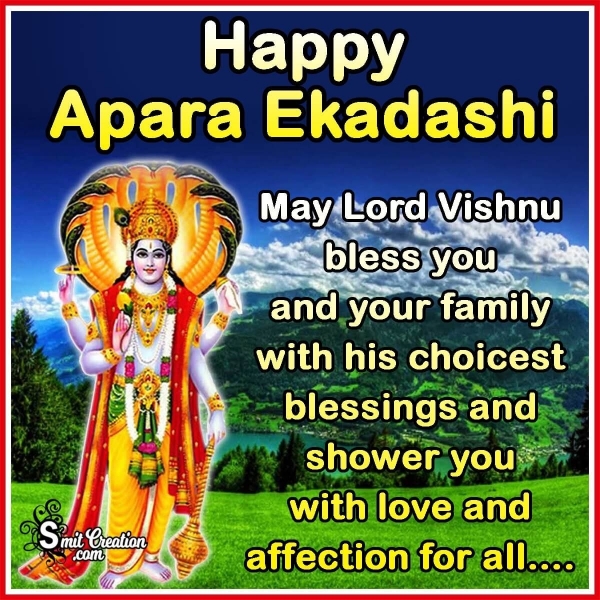 Happy Apara Ekadashi Blessings