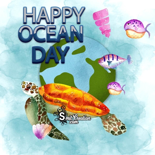 Happy Ocean Day Image