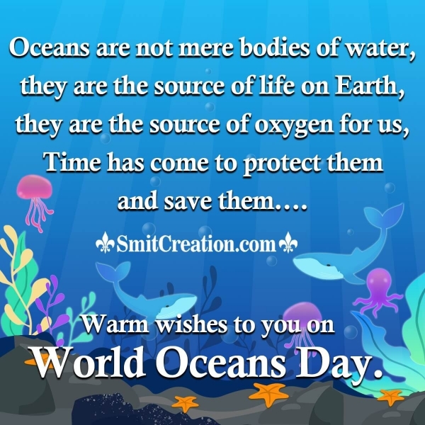 World Oceans Day Messages