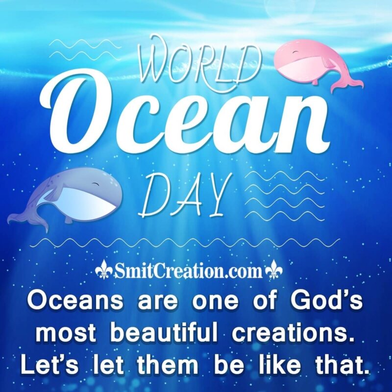 World Oceans Day Messages Quotes Slogans Images Smitcreation Com