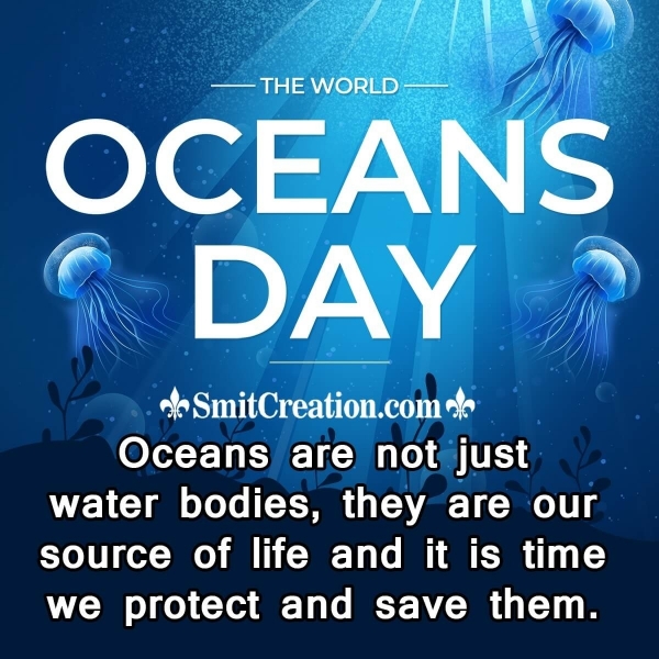 World Oceans Day Wishes